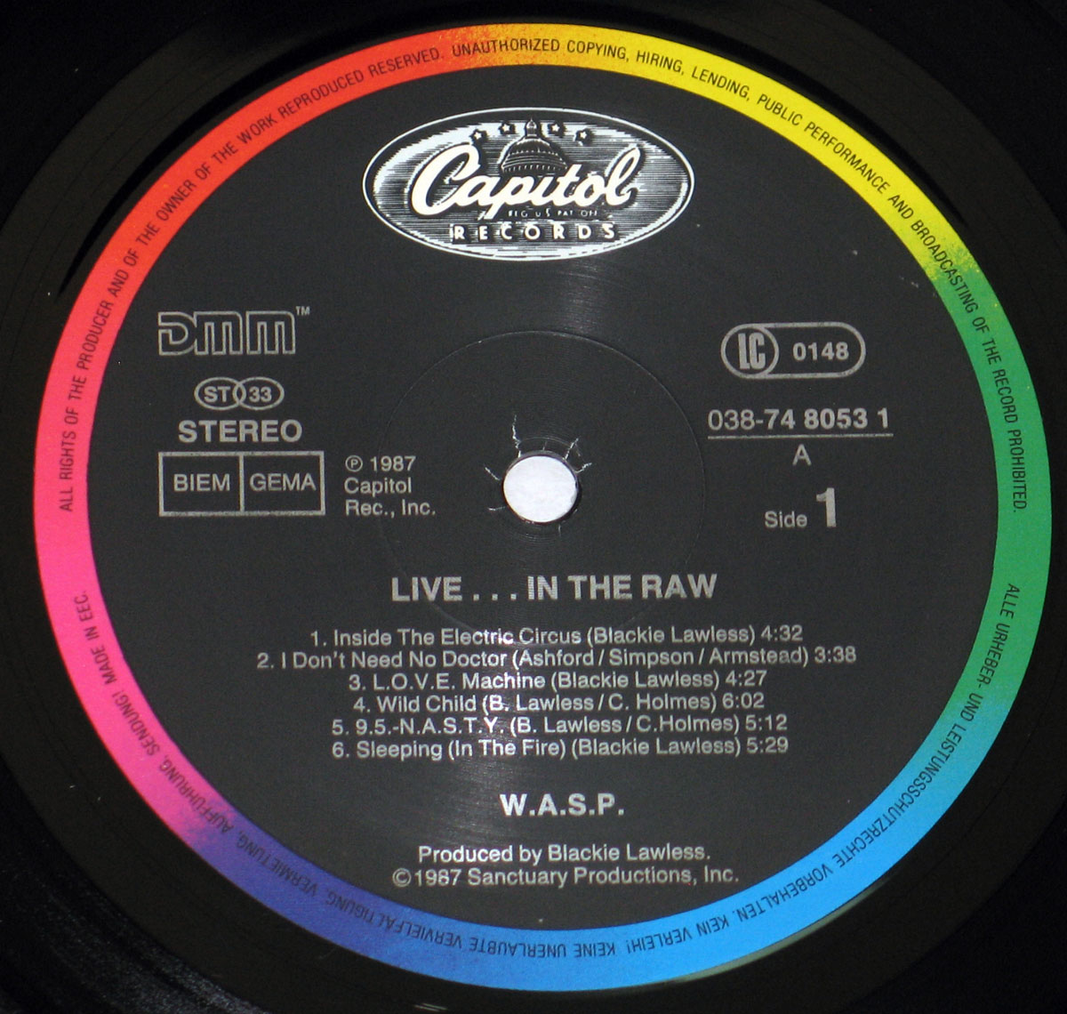 High Resolution Photos of wasp live raw eec 